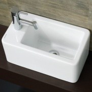 Umyvadlo na desku Note 450 x 250 s otvorem